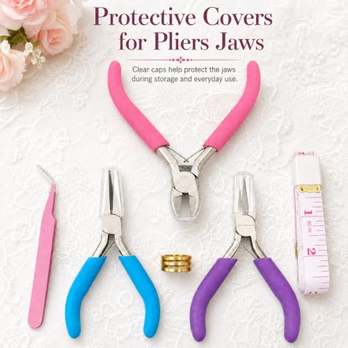 3-Piece Jewelry Pliers Set for Jewelry Making & Crafts