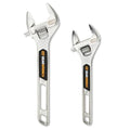 GEARWRENCH 2 Piece Chrome Adjustable Wrench Set | 89750 - style: 2-Piece Kit