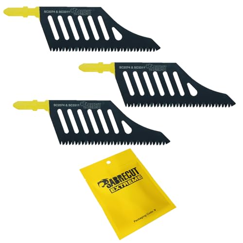 SabreCut 3pcs JSSC2074_3 Wood Jigsaw Blades Professional