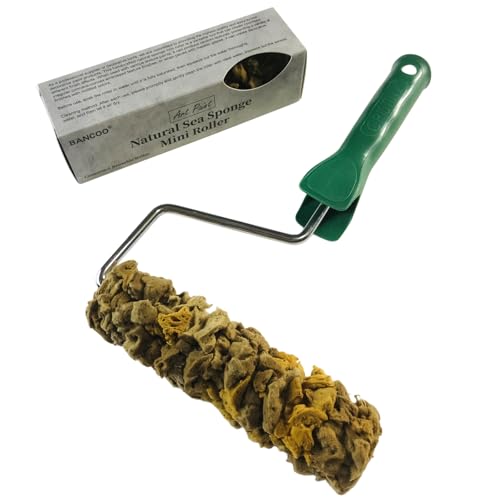 Natural Sea Sponge for Painting, 6" Texture Paint Decorative Roller - style: XG-3880