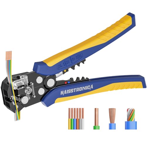 haisstronica 3 in 1 Self-Adjusting Wire Stripper, AWG 24-10 Tool
