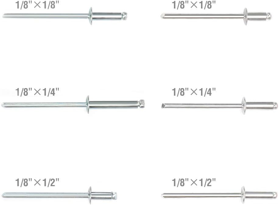 Arrow Heavy Duty Riveter Kit with Assorted 120 Rivets