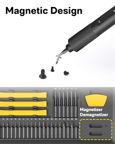 HOTO Precision Screwdriver Set, Repair Kit/w 26 Bits and 10 Repair Tools