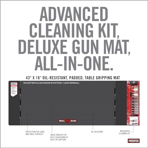 Real Avid Master Cleaning Station - Universal Gun Cleaning Kit, Choose Between Handgun or Universal Gun Cleaning Station - style: Universal