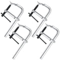JMIATRY 4PCS Welding F Clamps 6 Inches Heavy Duty Steel Bar Clamp - size: 6 inch