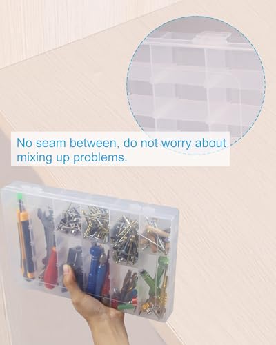 6 Pack 36 Grids Bead Organizer Small Parts Organizer