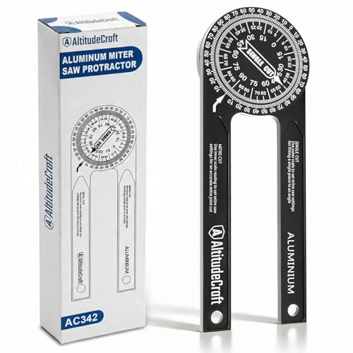 Precision Miter Saw Protractor, Crown Molding Angle Finder - style: Miter Saw Protractor