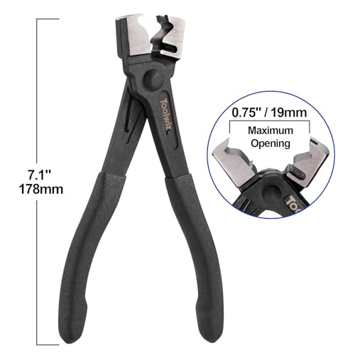 Toolwiz Clic & Clic-R Type Hose Clamp Pliers, CV Boot Clamp Tool - size: 1 pcs Clic-R Hose Clamp Plier
