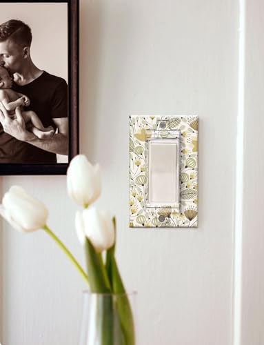 ILIVABLE Magnetic Rocker Light Switch Guards, Not Child Proof, Clear 2Pack - color: Clear 2Pack