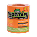 FrogTape ProGrade Orange Painters Tape 1.5 Inch Wide (1.41 in x 60 yd), High Adhesion Masking Tape for Indoor & Outdoor Applications, Orange, 4 Roll Pack (242808) - size: 4 Rolls, 1.41” x 60 Yds