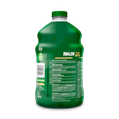 PINALEN 2X Max Aromas Concentrated Multipurpose Cleaner - Fresh Pine Scent - 108 fl oz - All Purpose Cleaner for Kitchen, Bathroom, Floors & Outdoors (Pack of 2) - size: 108 Fl Oz (Pack of 2)