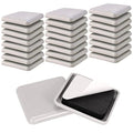 24PCS Furniture Sliders for Carpet & Hardwood Floors,1-1/2" Chair Sliders - size: 1 1/2 Inch Square