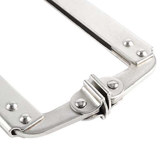 HOZEON 3 PCS 18 Inch C Clamp Welding Pliers with Swivel Pads, Heavy Duty Locking Pliers, Woodworking Clamps Set, Adjustable Nickel Plated C Plier for Wood Working, Electrician Maintenance - size: 3 PCS 18 In