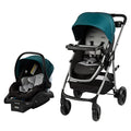 Safety 1st Grow and Go Flex 8-in-1 Car Seat Stroller Combo, Baby Stroller Travel Systems for Infants 4-30 lbs, Stroller and Carseat Combo Set, Forest Tide - color: Forest Tide