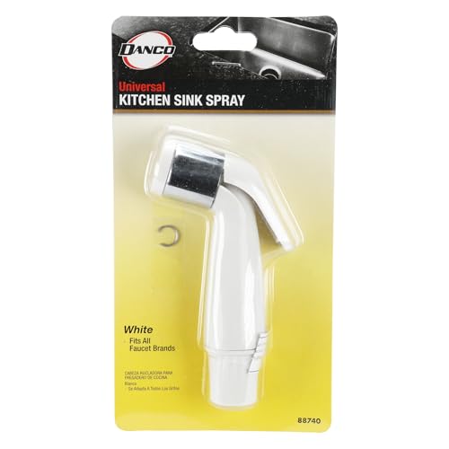 Danco Kitchen Side Spray Head, White, (88740) - color: White
