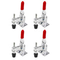 4 Pack Toggle Clamps Latch Vertical Quick-Release Toggle Clamp Antislip Holding Capacity:110 lbs Tool 101-A - style: 101A, 4PK
