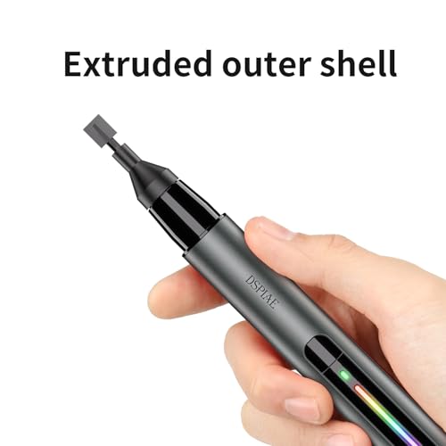 Iesooy for DSPIAE PRO Reciprocating Electric Sanding Pen, 5-Speed and USB Charging with LED Light, Multi-Purpose Power Tool, Mini Power Sander for Sanding, Polishing, Finishing, DIY Crafts