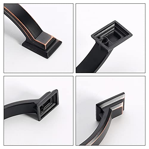 25 Pack 3 inch Cabinet Pulls Oil Rubbed Bronze Cabinet Handles Drawer Pulls for Kitchen Cabinet Cupboard - color: Oil Rubbed Bronze, size: 3 inch（76mm）, style: 25 Pack