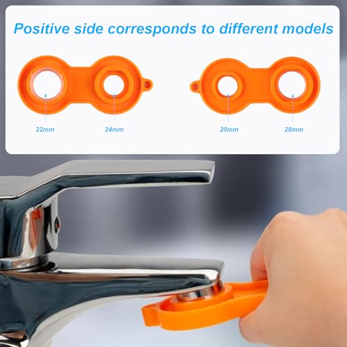 6 Pcs Faucet Aerator Removal Wrench Kit Sink Bubbler Wrenches M24 Aerators