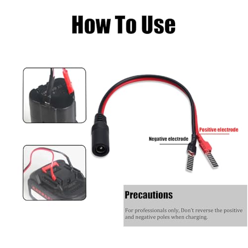 2 PCS Universal 1Amp Power Tool Battery Charger Compatible with Dewalt 20V, Milwaukee M18 18V Lithium-Ion Batteries - Multi-Brand Charger for Power Tools, Activate The Dormant Battery - size: 1A