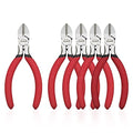 5 inch Wire Cutters, 5 Pack, Diagonal Cutters, Side Wire Snips - color: 5 Inch 5 Pack