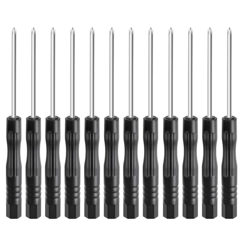 12 Pcs 2mm Phillips Precision Screwdriver, 2mm Magnetic Tip, 84mm - size: 2 Phillips1