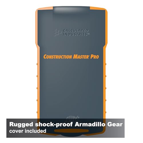 Calculated Industries 4065 Construction Master Pro Advanced Construction Math Feet-inch-Fraction Calculator for Contractors, Estimators, Builders, Framers, Remodelers, Renovators and Carpenters - style: Handheld