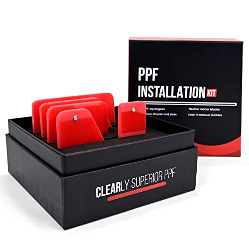 NEWISHTOOL Magnet PPF Squeegee Kit Paint Protection Film Installation Tools - color: Magnet Red Box Set