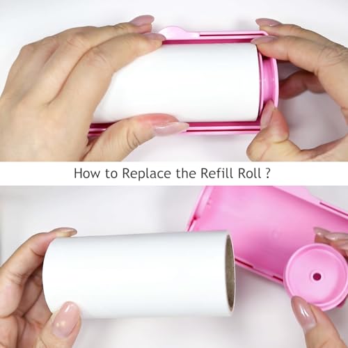 Nail Stamper Cleaner Refill Roll, 120 Adhesive Sheets - color: 2 Refills