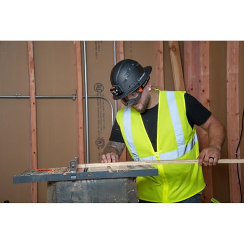KLEIN TOOLS 60479 Safety Goggles, Clear Lens PPE Eye Protection, Anti-Fog, Scratch-Resistant, UV Protection, Adjustable Vents