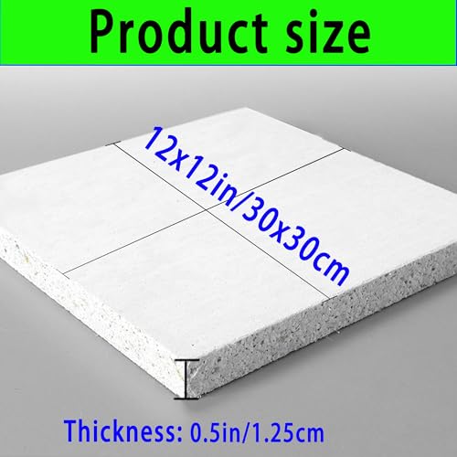 2 Pcs Drywall Repair Panel, Drywall Patch Kit Large Hole, Wall Repair Patch Panel for Drywall,Wall Surface Large Hole Fill Quick and Easy Solution(12'' x 12'' x 1/2 '')