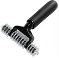 ZY393 Carpet Seam Roller, Spiked Star Wheel Grooming Pile Roller for Loop Carpet Seaming, Bi-Directional 5.5"/140mm Wide Head, Improves Hot-Melt Tape Adhesive Transfer for Invisible Seams - style: Seaming Roller Seaming Spiked Star Grooming Carpet Pile Ro