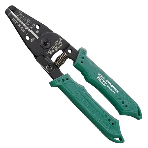 ENGINEER PA-14 Professional Precision Wire Stripper for Micro-Thin Wires. Made in Japan. Solid Wire (AWG 32-20), Stranded Wire (AWG 34-22). Sharp & Perfect Round Finishing Edge