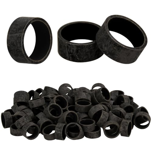 100 Pack 1/2" PEX Copper Crimp Rings - size: 1/2“ × 100pcs