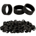 100 Pack 1/2" PEX Copper Crimp Rings - size: 1/2“ × 100pcs