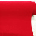 Self Adhesive Flock Velvet Backing Paper Liner for Jewelry Drawer 17.7" x 117" Peel and Stick Craft Fabric - color: Red, size: 17.7"W x 117"L