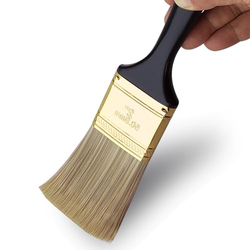 Great Andrew Paint Brushes, 10 PCS 2" Bulk Paint Brush Pack - size: 10 PCS, 2"