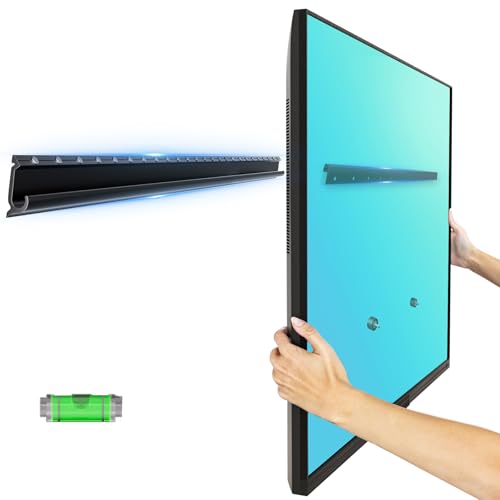 Studless TV Wall Mount for 32-75 inch TVs, Low Profile, No Drill - size: Fits 32-75 Inch TVs up to 150 lbs