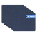 Azobur Sofa Fabric Repair Patch, 6 Piece Microfiber Patches, Self Adhesive Fabric Sofa Patch Repair Fabric, Luxurious Look, Quick Fix Sofa.（Dark Blue） - color: Dark Blue