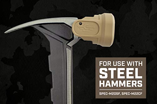 Spec Ops Tools Soft Rubber Mallet Hammer Cap for Carpentry & Demolition, Compatible with Spec Ops Hammers, Mallet Cap Only