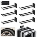 Nacial Garage Wall Hangers, Heavy Duty Ladder Hooks, 12.4 Inch 6 Pack - size: 6