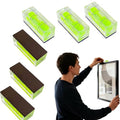 6Pack Magnetic Mini Bubble Level 10×10×29mm(0.39x0.39x1.14in) Small Leveler Tool - size: 6pcs 10x10x29mm