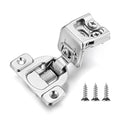 Soft Close Cabinet Hinges for Kitchen, 1-1/2” Overlay, 4 Pack - size: 1-1/2 Inch Overlay