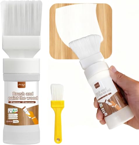 White Touch-Up Paint for wood, Doors, Cabinets & Furniture 6.35 fl oz - color: White