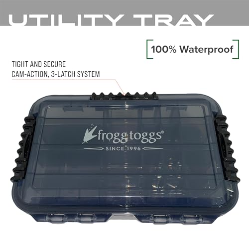 FROGG TOGGS Waterproof Utility Box, Tackle Storage, Dry Box