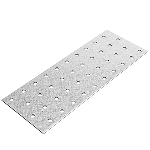 GBGS 6 Pack Flat Tie Plate, 8-1/8" L x 3" W,Wood Beam Splice Repair Bracket