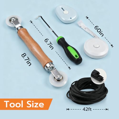 Window Screen Door Repair Kit, 48"x118" Fiberglass Window Screen Mesh, Washable Window Screen Door Replacement with Rolling Tool Spline Cutter Tape Measure for Windows Patio Sliding Screen Door - size: 48" x 118"