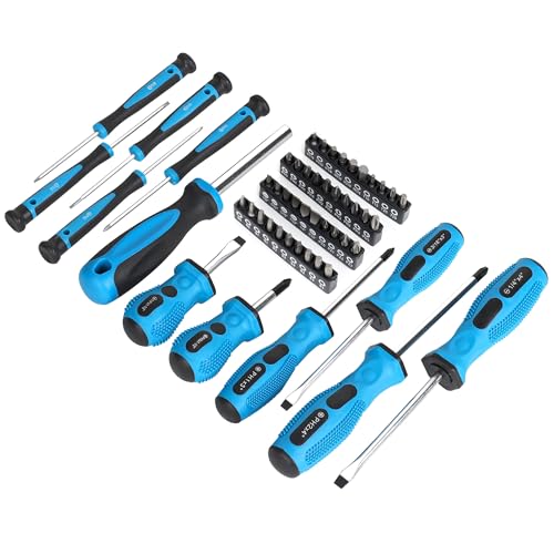 FASTPRO 220-Piece Home Tool Set, Household Repairing Tool Kit, Blue - color: Blue