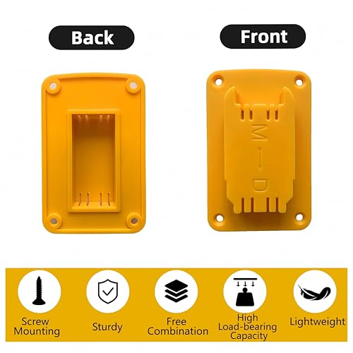 Tool Holder Wall Mount, 8 Packs, Compatible with Dewalt 12V/20V Tools,for M18 18V Tools