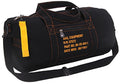 Rothco Canvas Equipment Bag, Heavyweight Cotton Carryall - color: Black, size: 19 Inches